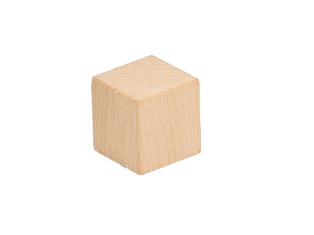 Holzwürfel 2,5 x 2,5 cm