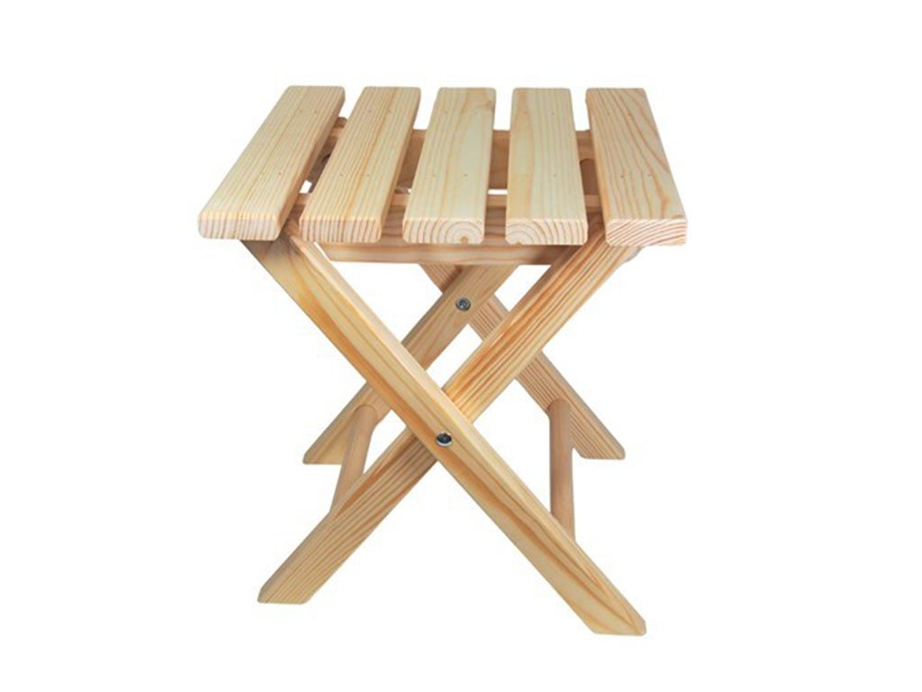 Klapphocker aus Holz