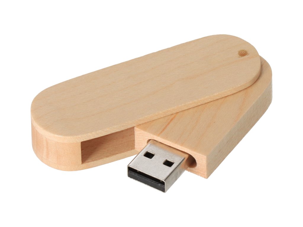 USB-Stick aus Holz natur 16 GB