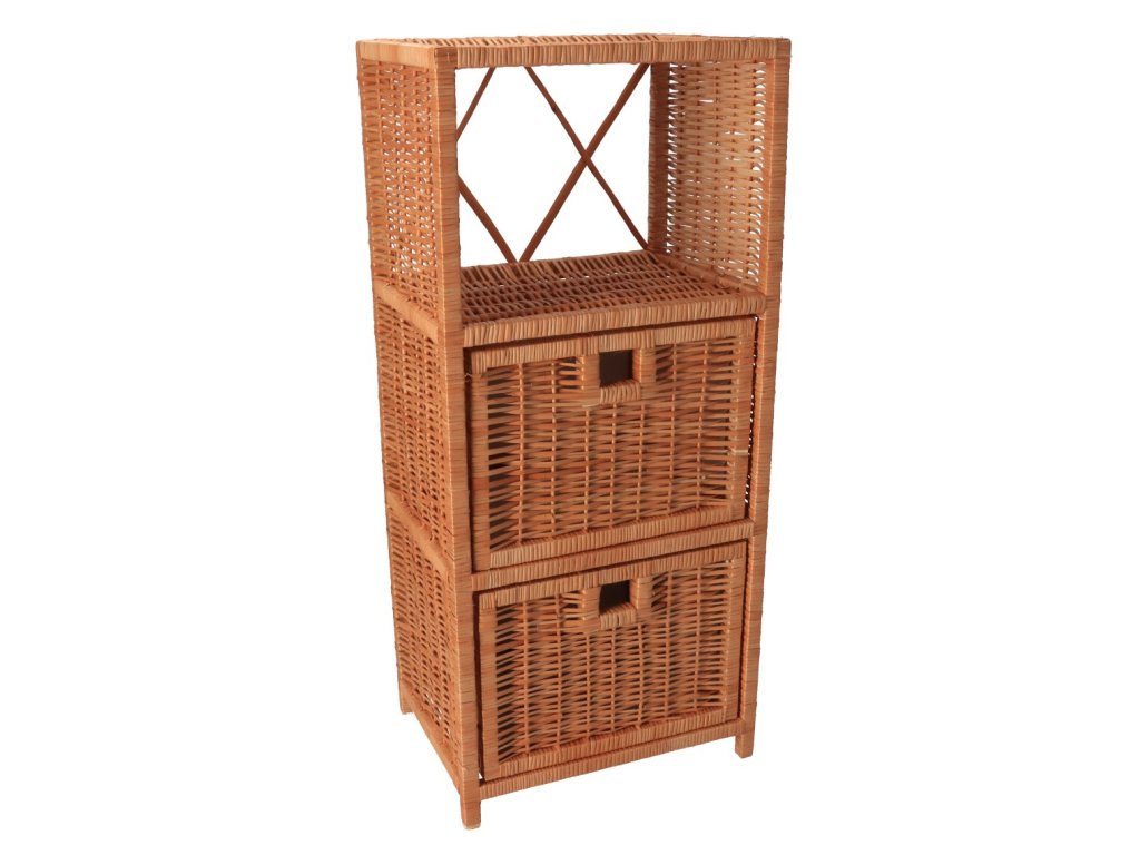 Weidenkommode natur II