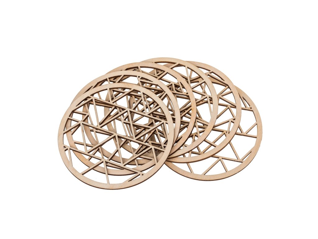 Stilvoller Untersetzer VI (6 Stück)