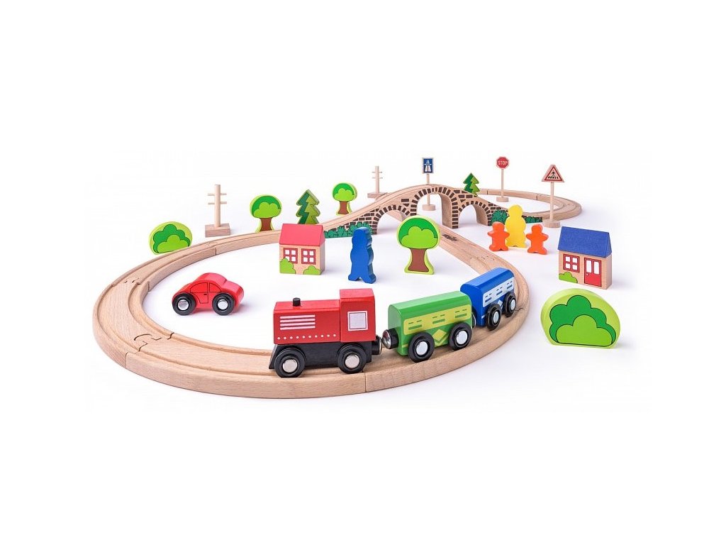 Spielzeugeisenbahn „Acht“ 40 Teile