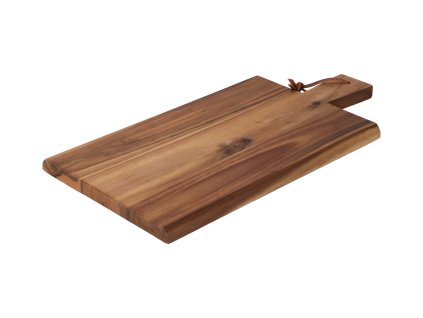 Akazienholz-Schneidebrett mit Griff