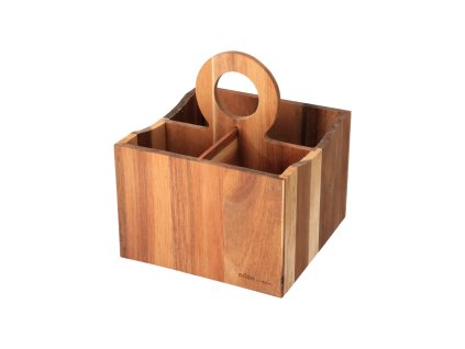 Besteckständer aus Akazienholz