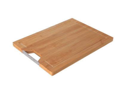 Bambus-Schneidebrett mit Griff – 38 x 28 cm