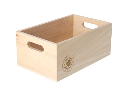 Holzkiste Home made 31 x 21 x 13 cm