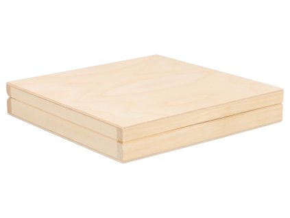 10035 2 drevena krabicka 20 x 20 x 3 5 cm