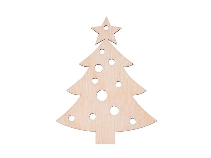 Weihnachtsschmuck aus Holz – Weihnachtsbaum