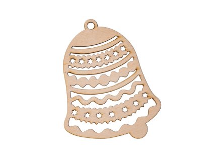 Weihnachtsschmuck aus Holz – Glocke