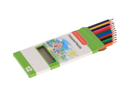 Buntstifte aus Holz – 12 Stück