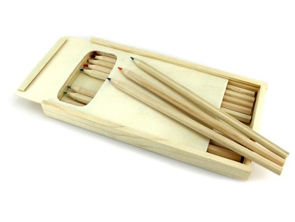 Holz-Buntstifte – 12er-Set
