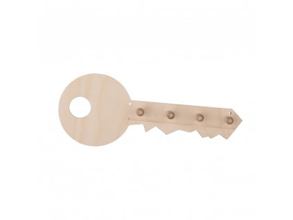 Schlüsselhalter aus Holz – Schlüssel