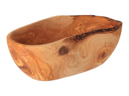 Obstschale aus Olivenholz