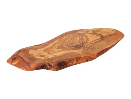 Schneidebrett aus Olivenholzstamm