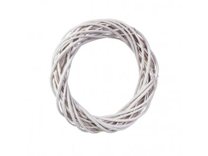 Weidenkranz weiß 35 cm