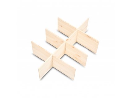 Natürlicher Teiler 57 x 37 x 15 cm