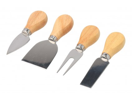 Set mit 4 Käsemessern