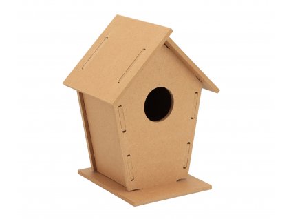 Vogelhaus-Bausatz aus MDF