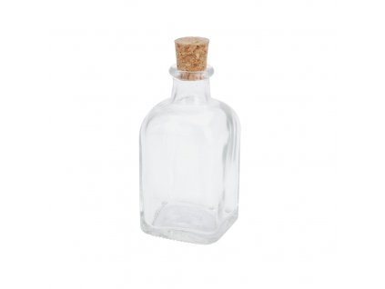 Glasflasche mit Korken 100 ml