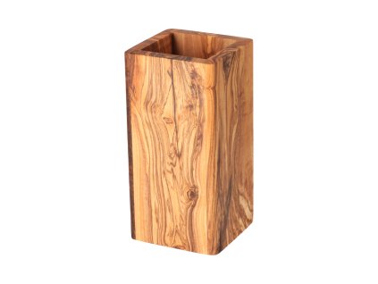 Besteckständer aus Olivenholz