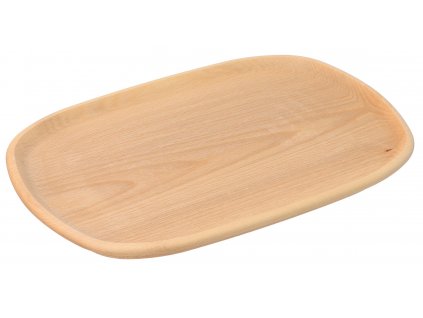 Stilvolles Holztablett
