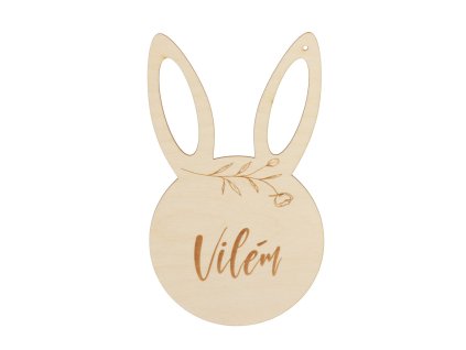 Hase mit eigenem Namen