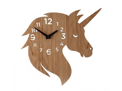 Kinderwanduhr - Einhorn