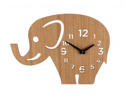 Kinderwanduhr - Elefant