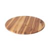 Dreh-Servierplatte aus Akazienholz