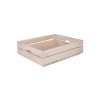 Holzkiste 50 x 39 x 12 cm (rutschfest)