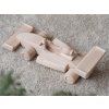 Formel 1 Wagen aus Holz