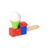 Holzspiel – Ball blasen Lokomotive
