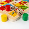 Spiel aus Holz – Leitern und Schlangen