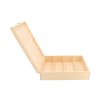 Holzbox für 4 Weinflaschen
