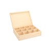 Tee Holzbox (12 Fächer)