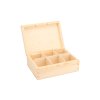 Tee Holzbox (6 Fächer)
