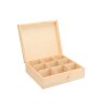 Tee Holzbox (9 Fächer)