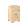 Holzschrank klein mit vier Schubladen