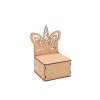 Holz-Schmuckkästchen mit Einhorn