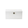 Holztruhe 35 x 25 x 18,5 cm – weiß