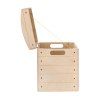 1695 6 drevena truhla x