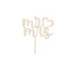 Deko-Stecker aus Holz – Mr ♡ Mrs