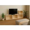 294 1 drevene bedynky obyvaci stena 160 x 60 x 24 cm