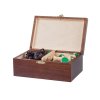 Holzfiguren in Box – Schach