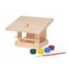 Vogelhaus aus Holz zum Dekorieren 22,5 x 18 x 16 cm