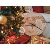 Holz-Wanduhr mit individuellem Foto