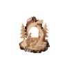 Krippe aus Holz mit Rinde XXIX