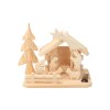 Krippe aus Holz XXVIII