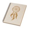 Notizbuch aus Holz A5 – Traumfänger