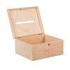 Holzbox für Hochzeitskarten mit Schloss